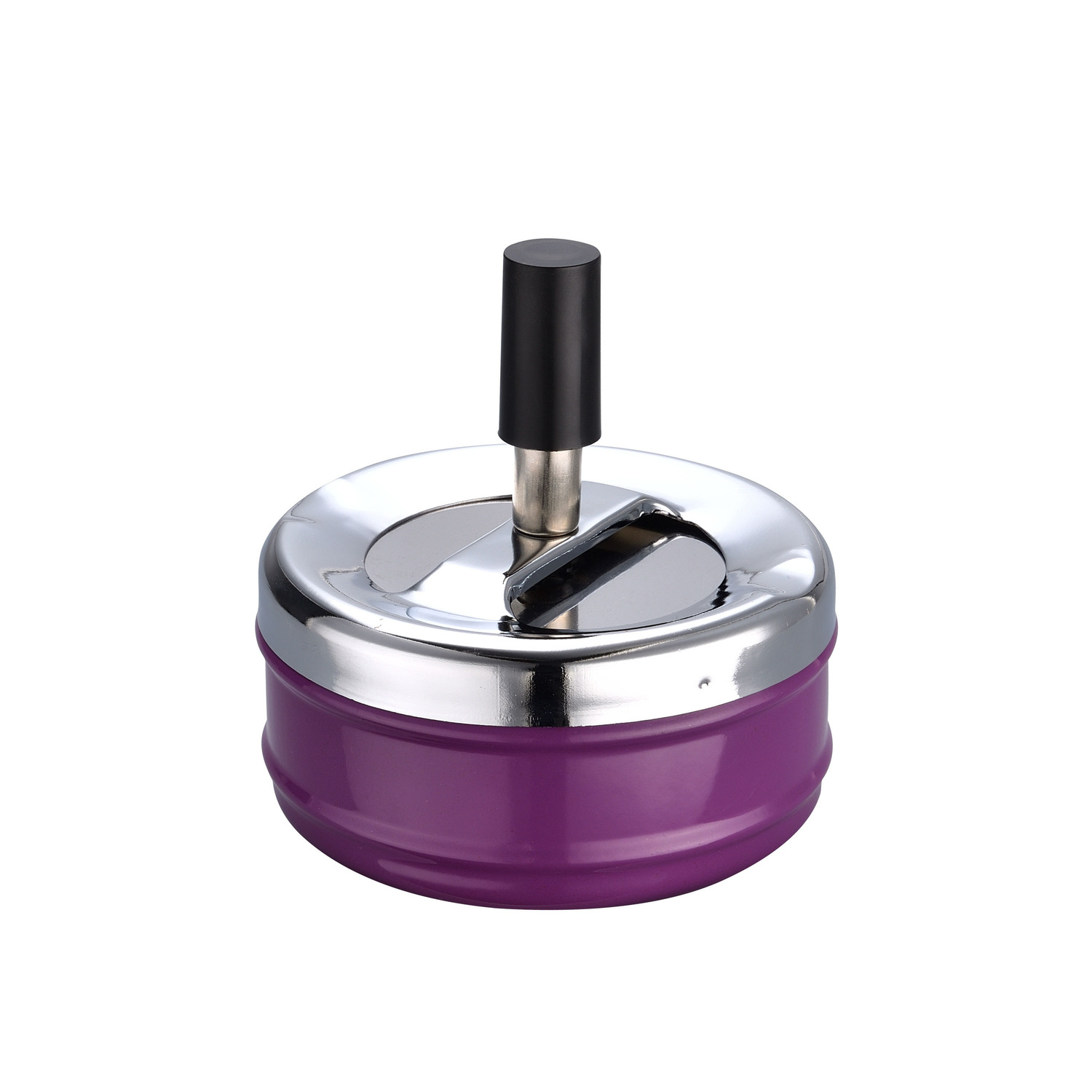 CHAMP COLORFUL PUSH ASHTRAY 9CM DL-6