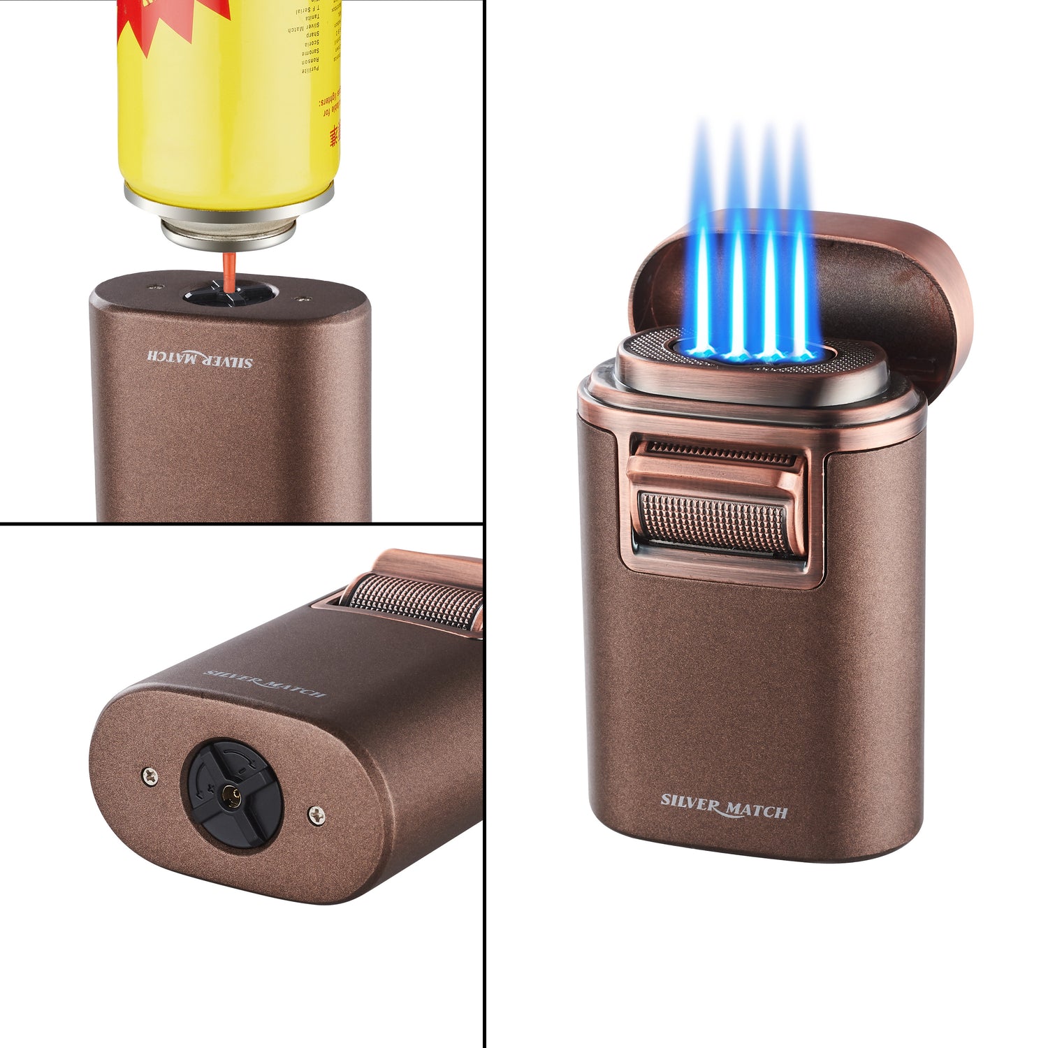 MONACO LIGHTER WITH CIGAR HOLDER
