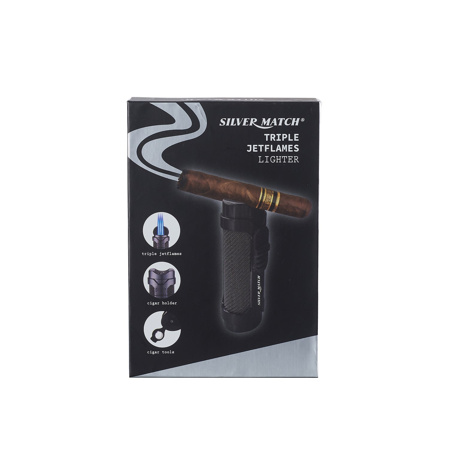 SM VADUZ 3 JETFLAMES CIGAR TOOLS LIGH