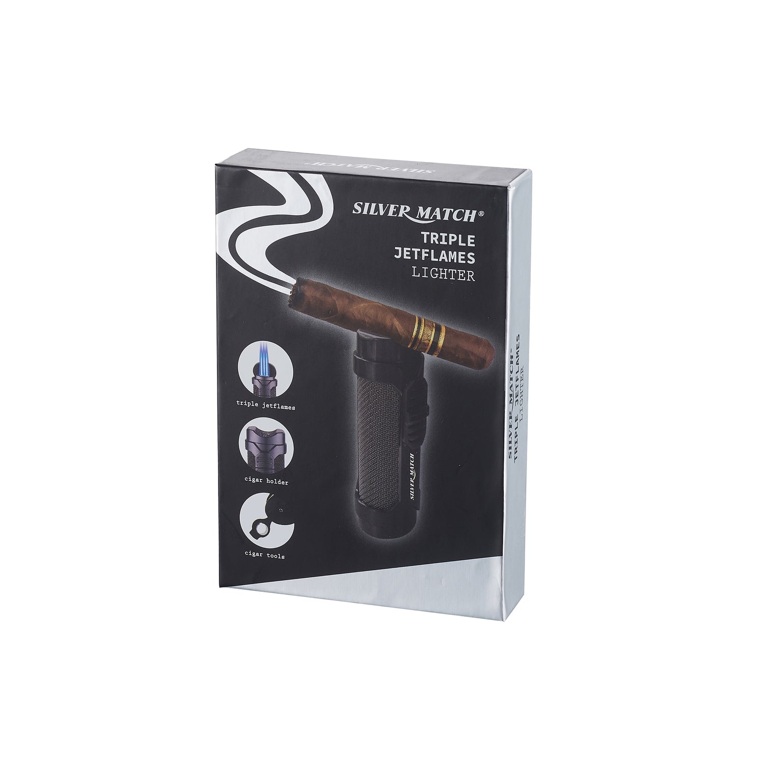 SM VADUZ 3 JETFLAMES CIGAR TOOLS LIGH