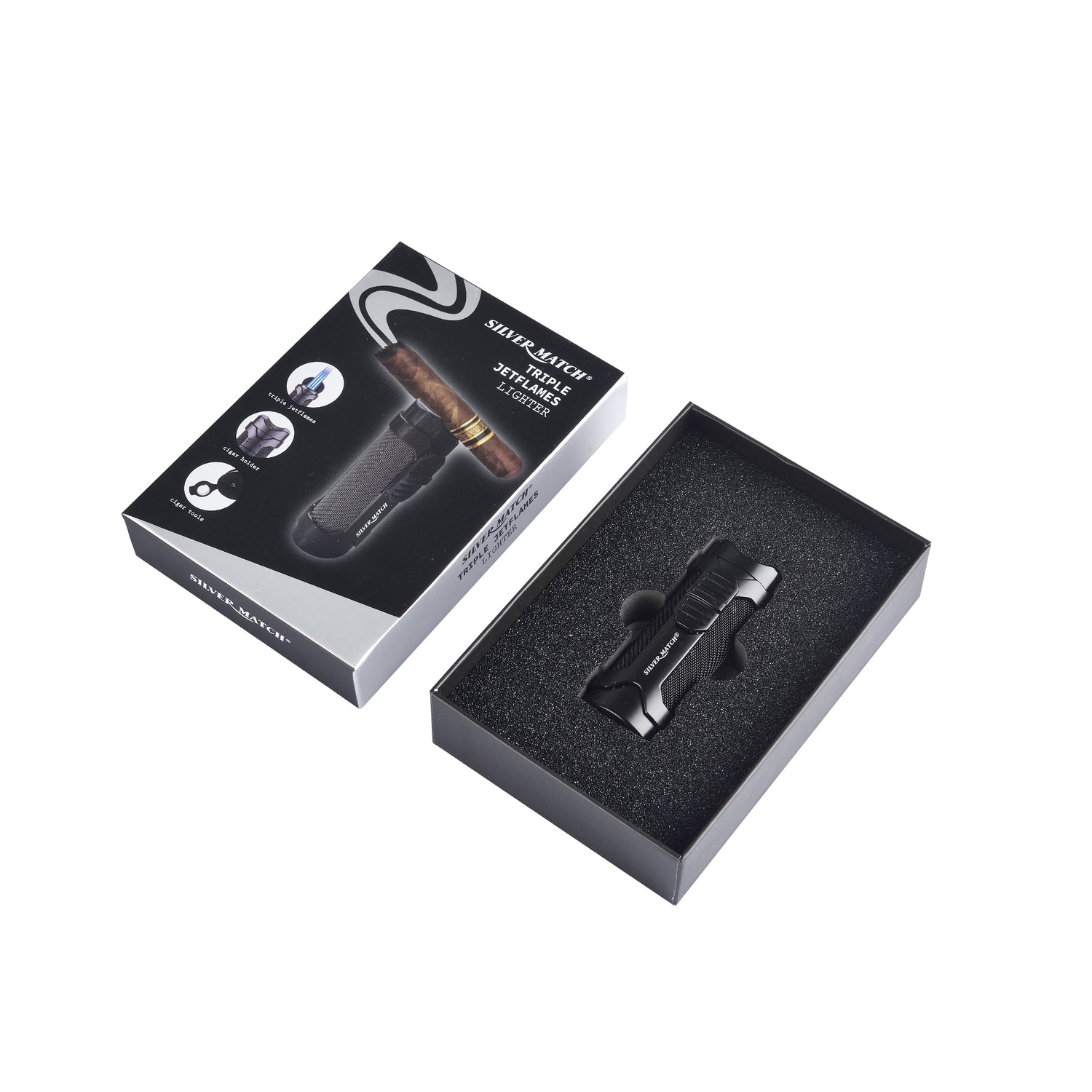 SM VADUZ 3 JETFLAMES CIGAR TOOLS LIGH
