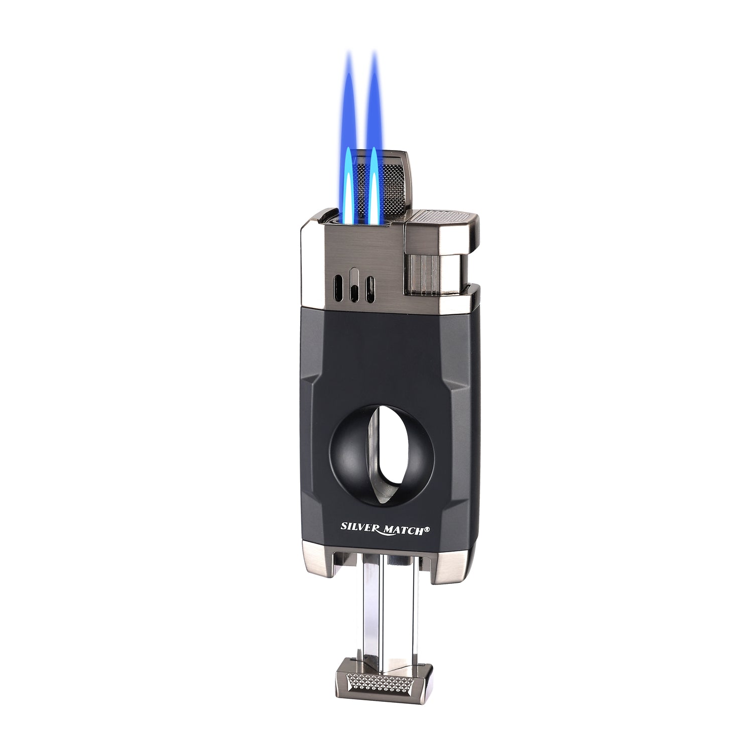 SM BELFAST V CUT 2 JETFLAMES LIGHTER