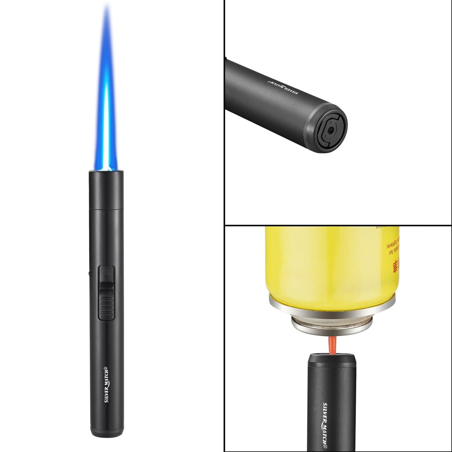 SM JETFLAME CANDLE LIGHTER BLACK