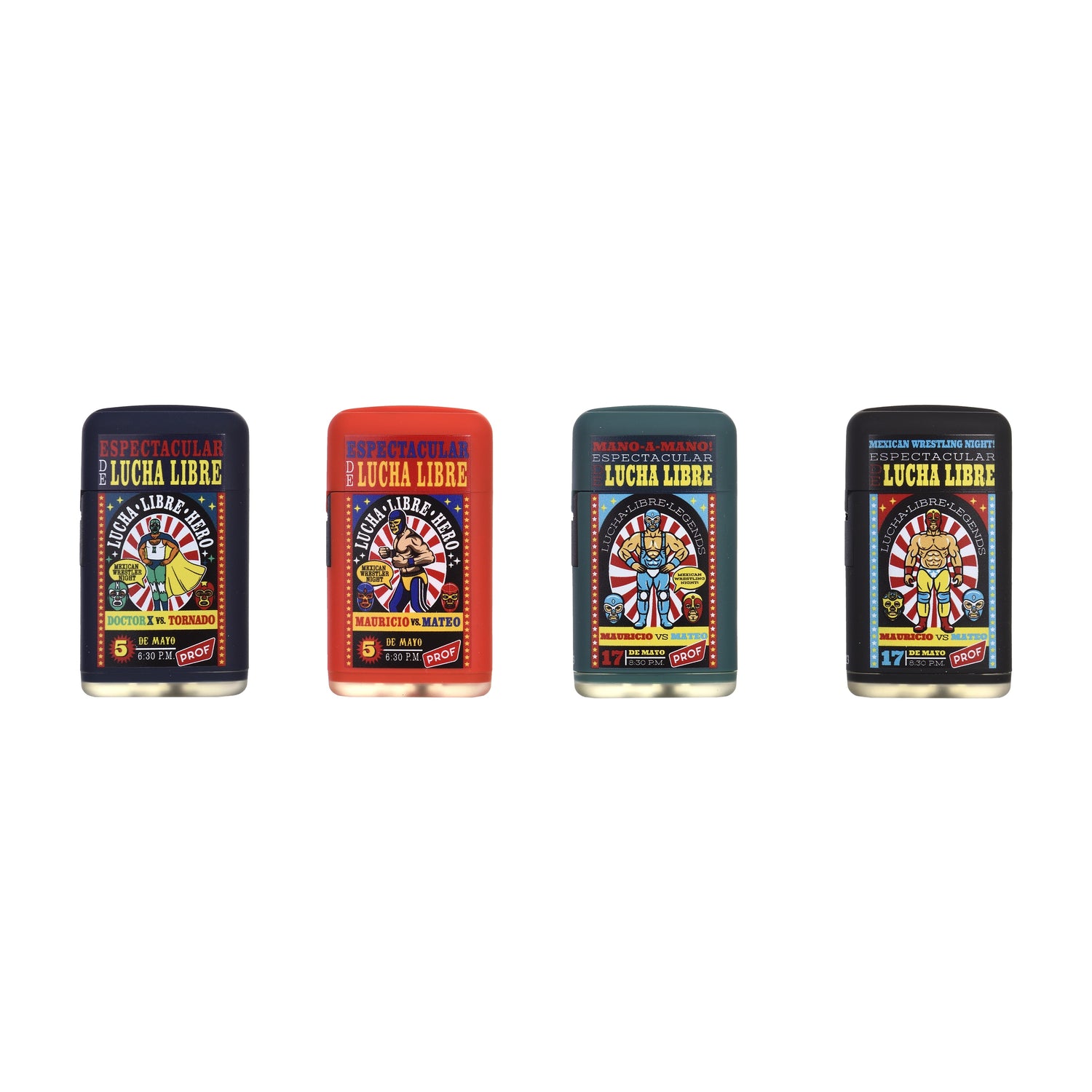 LUCHA LIBRE JET FLAME LIGHTER