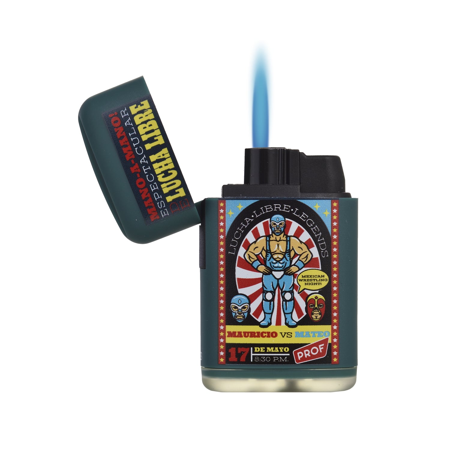 LUCHA LIBRE JET FLAME LIGHTER