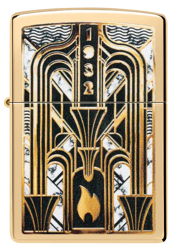 Art Deco Flame Design