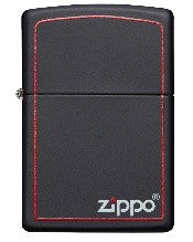 BLACK W/ZIPPO BORDER