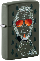 Big Foot Zippo Design
