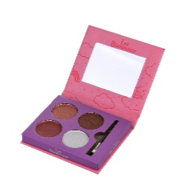 CARE B EYESHADOW PAL 4COL BRUSH MIR DL12
