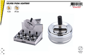 CHAMP METAL PUSH ASHTRAY 9CM DL-6