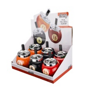 CHAMP POOL BALL PUSH ASHTRAY DL-6