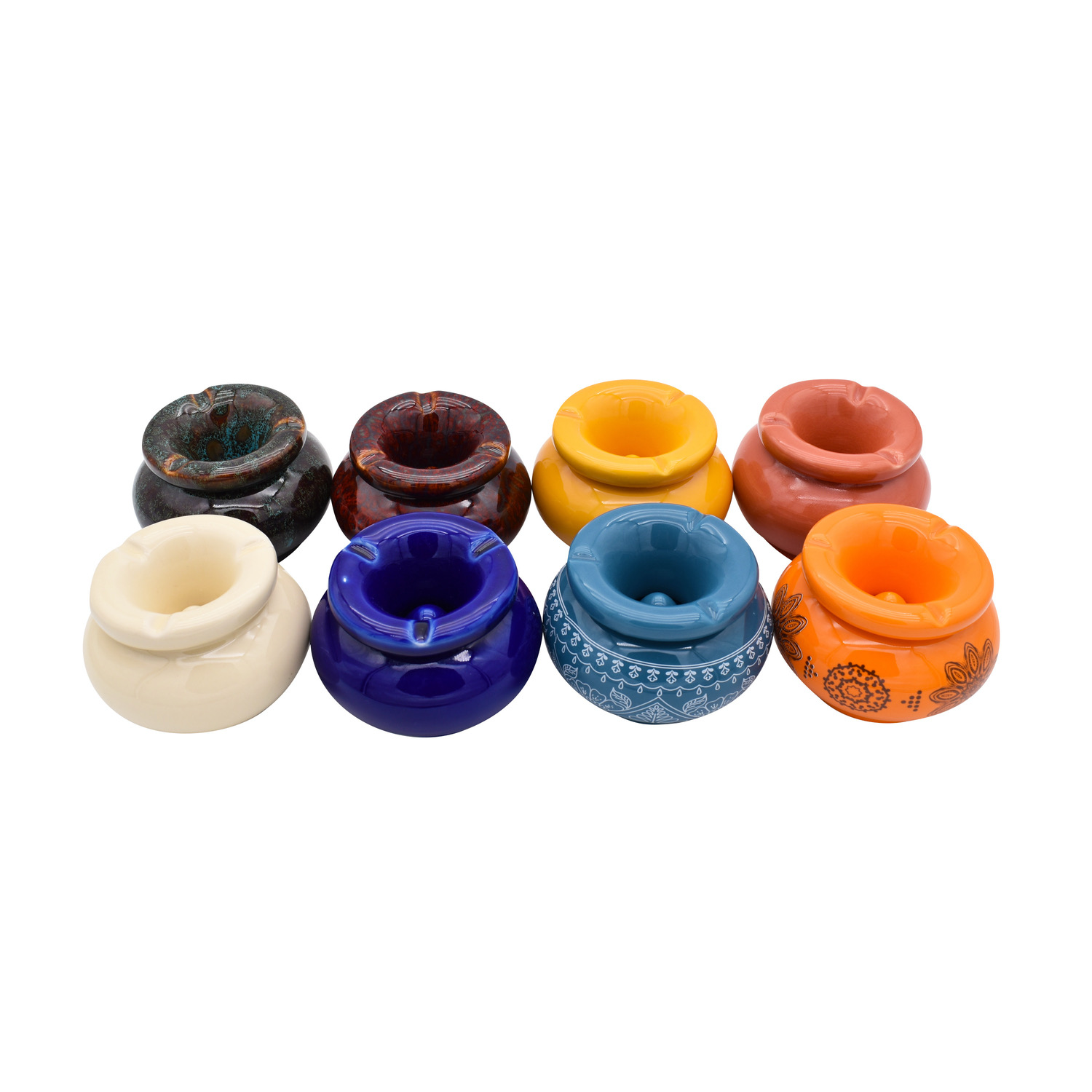 CHAMP MOROCCAN ASHTRAY ASSORTED - ASS8