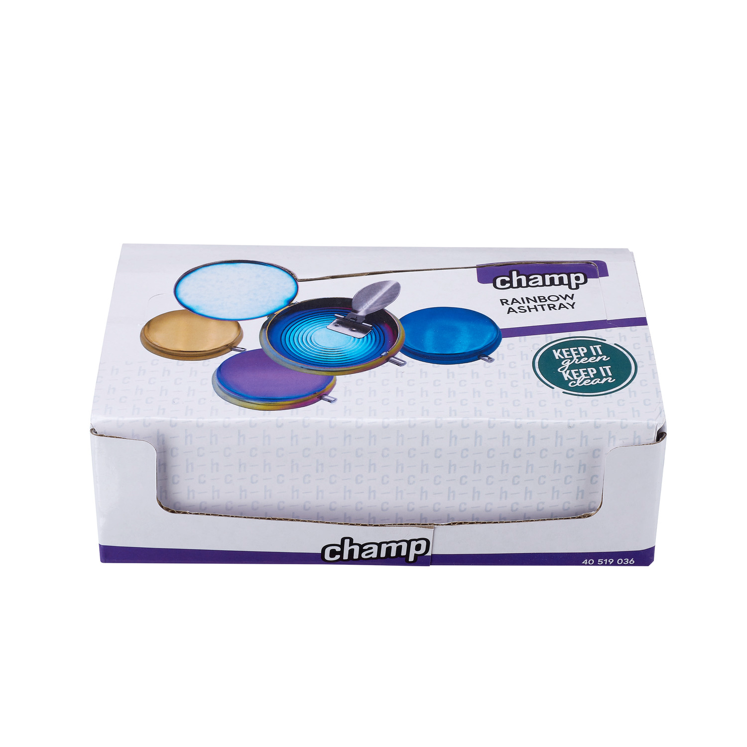 CHAMP POCKET ASHTRAY RAINBOW DL-12