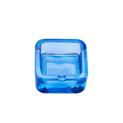 CHAMP SMOKE GLASS ASHTRAY 7.3*7.3cm-DL12