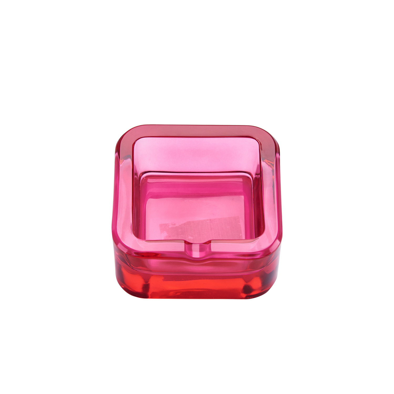 CHAMP SMOKE GLASS ASHTRAY 7.3*7.3cm-DL12