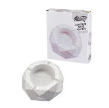 CH CONCRETE WHITE ASHTRAY GB