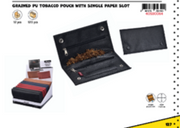 CH GM GRAINED PU TOBACCO POUCH DL-12