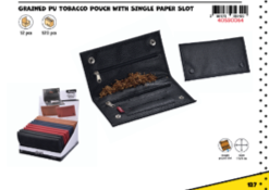 CH GM GRAINED PU TOBACCO POUCH DL-12
