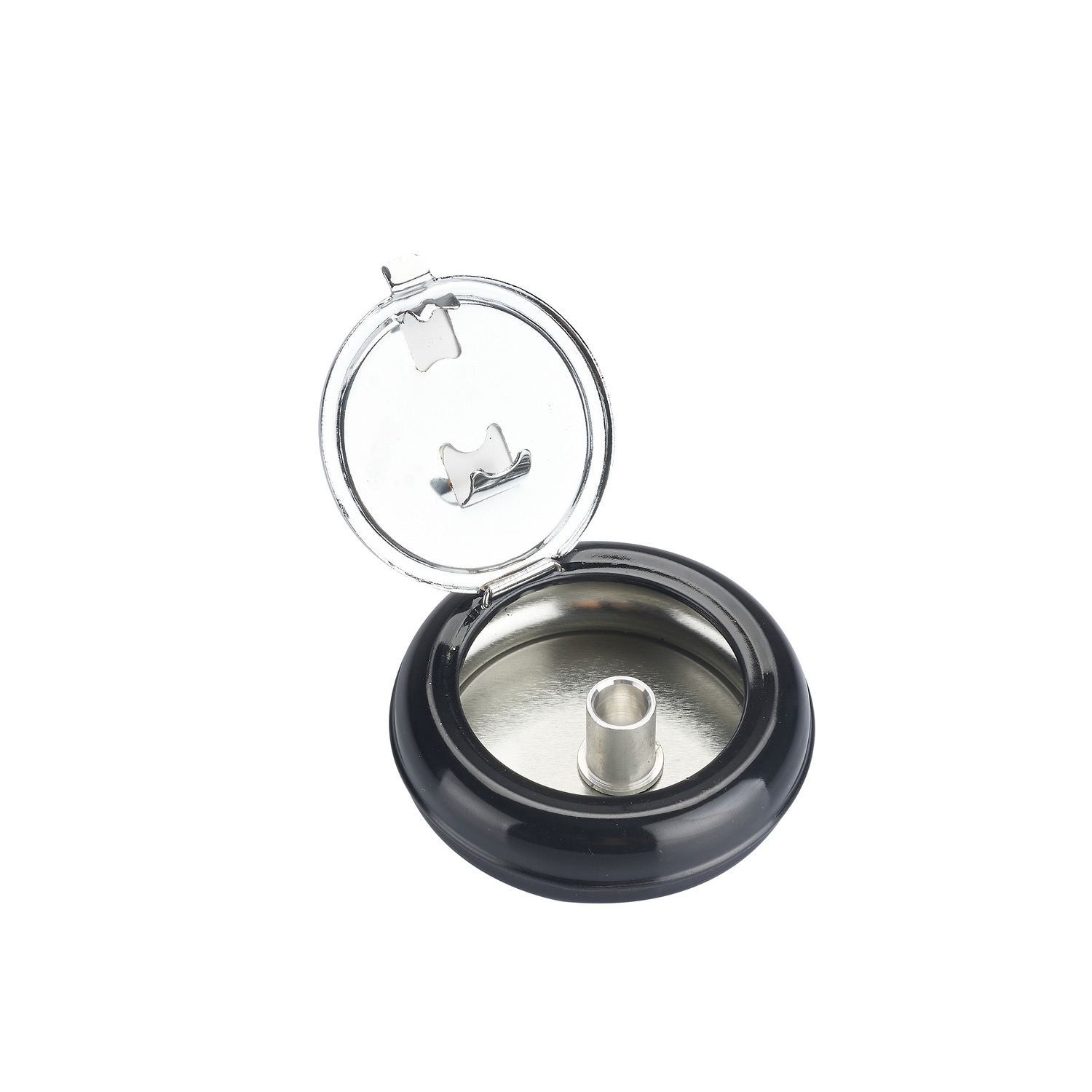 CH BLACK POCKET ASHTRAY SKULL DL-12