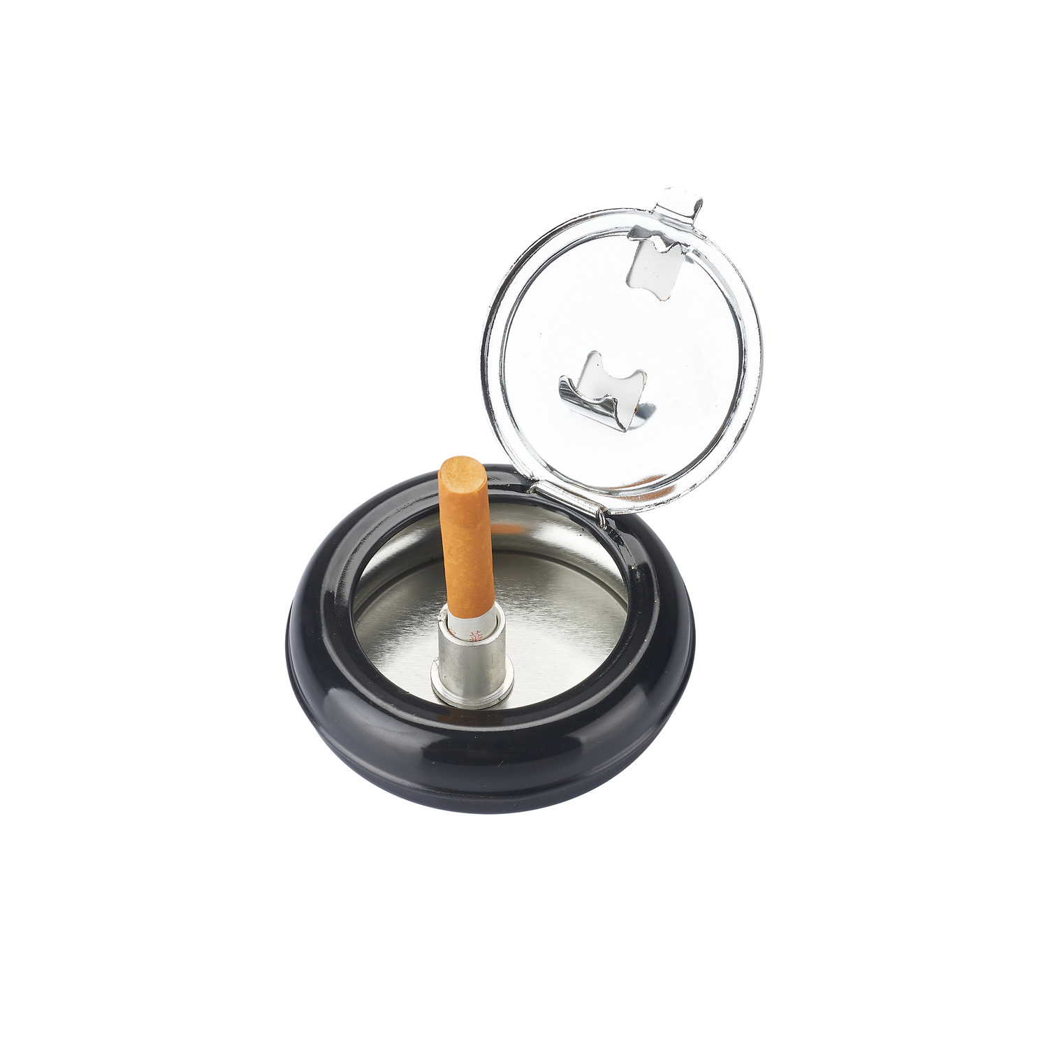 CH BLACK POCKET ASHTRAY SKULL DL-12