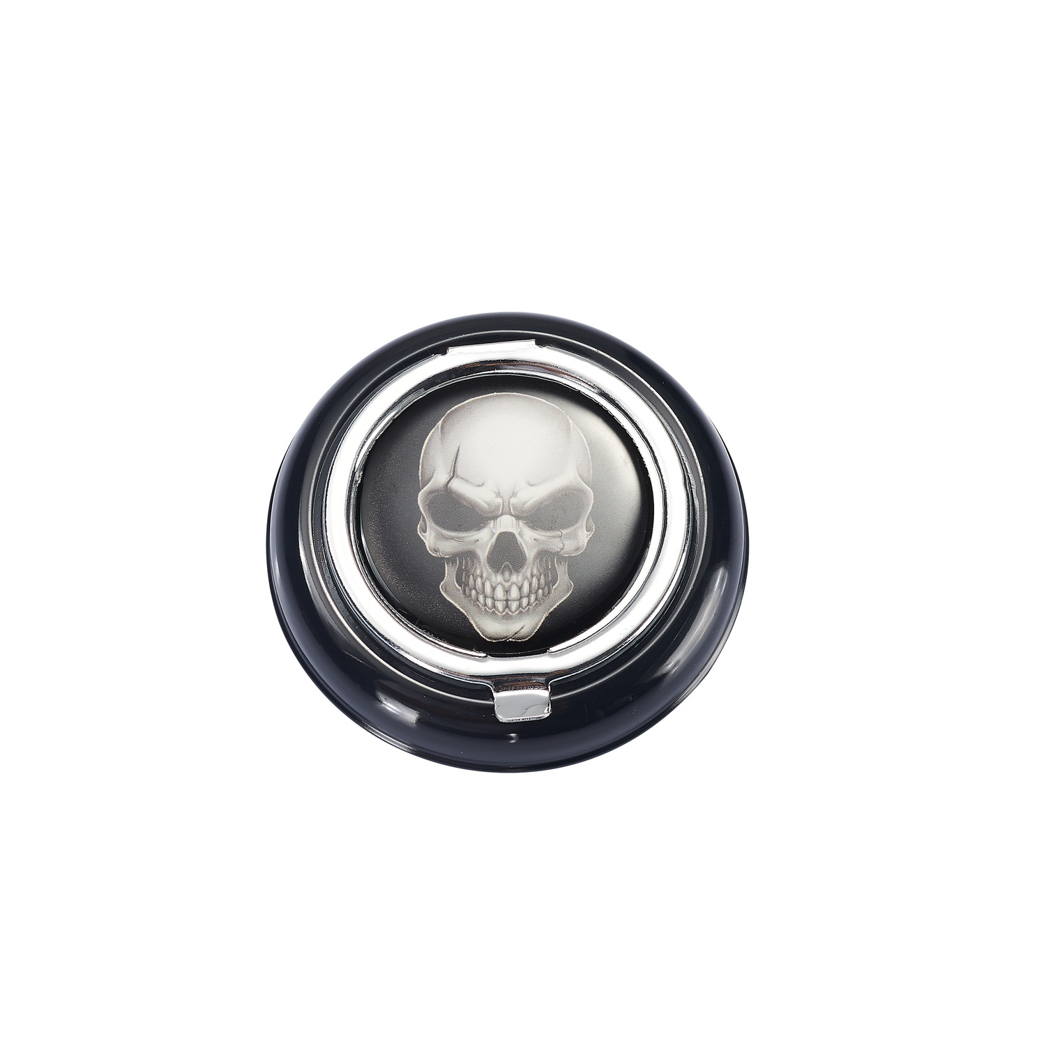 CH BLACK POCKET ASHTRAY SKULL DL-12
