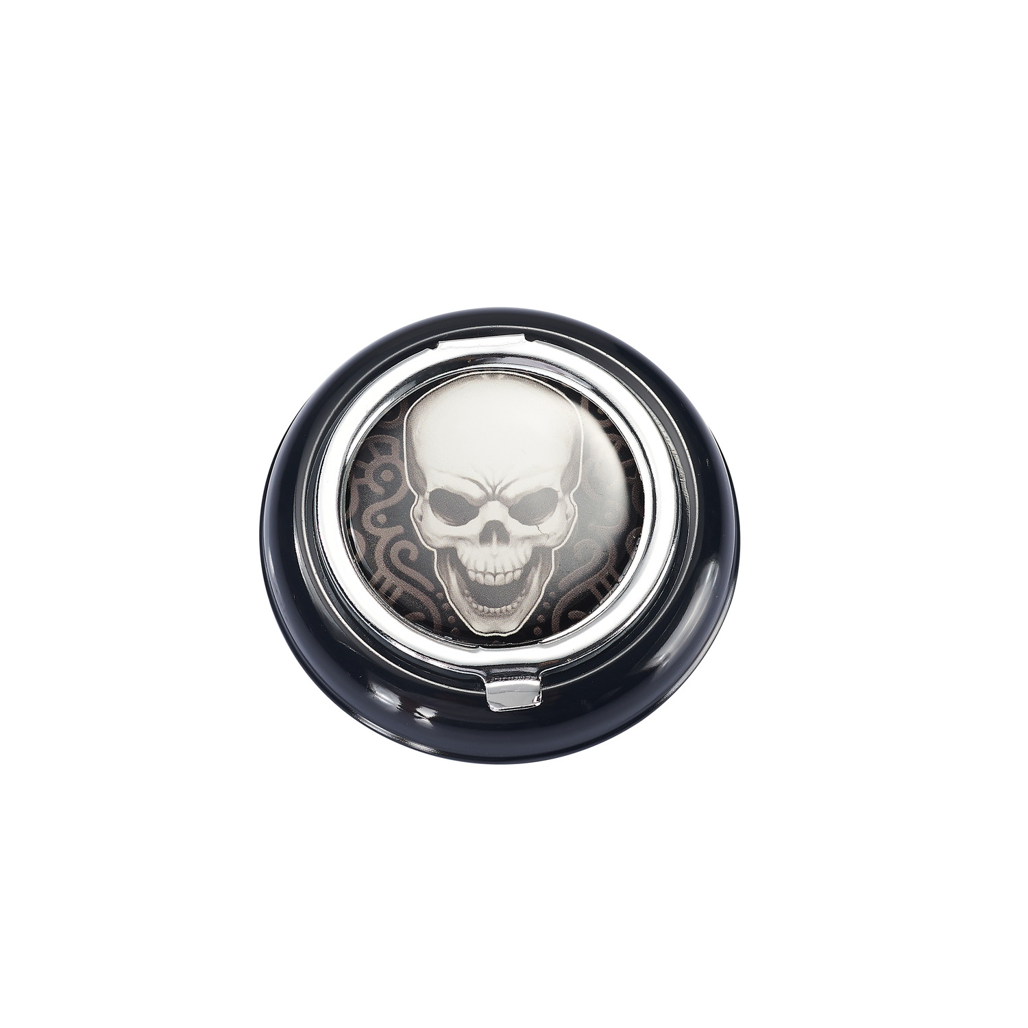 CH BLACK POCKET ASHTRAY SKULL DL-12
