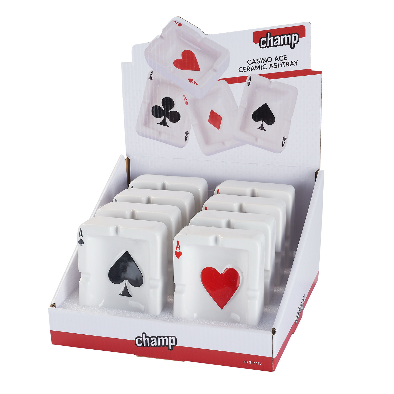CH CASINO ACE ASHTRAY DL-8