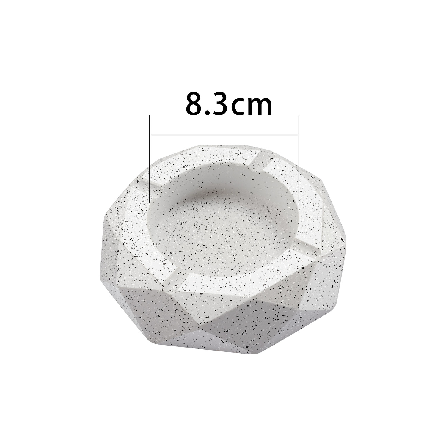 CH CONCRETE WHIT ASHTRAY GB