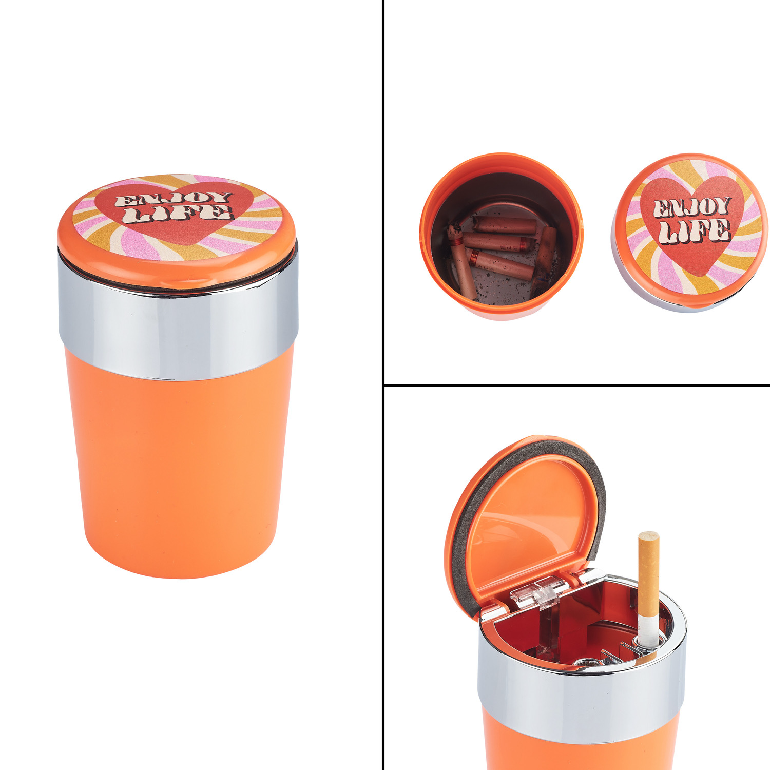 CH GOOD VIBES CAR ASHTRAY DL-6