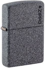 Classic Iron Stone Zippo Logo