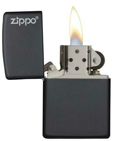 Classic Black Matte with Zippo Logo