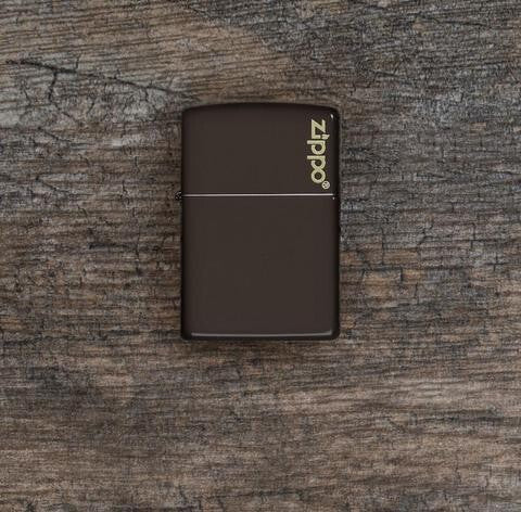 Classic Brown Zippo Logo