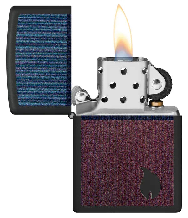 Colour Block Flame Design