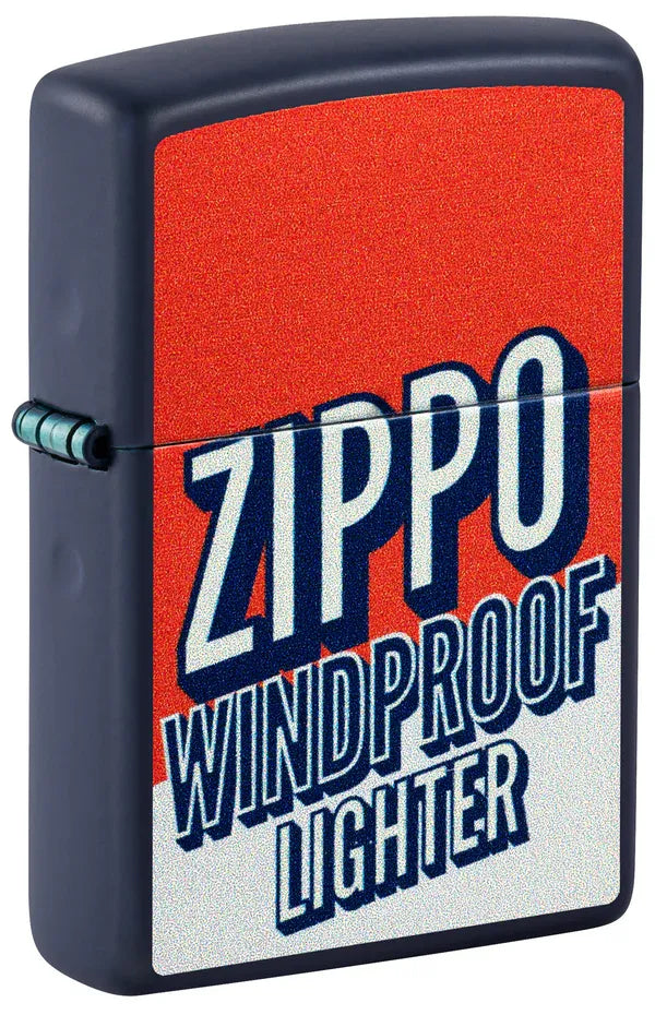 Colour Block Zippo Design