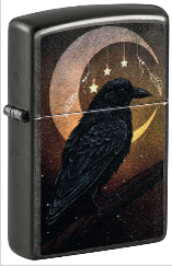 Crow and Moon Design