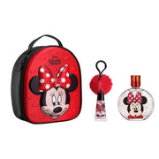 Disney-P008983/minnie 3d zip case edt 100ml + lip gl