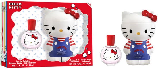 Disney-P009246/hello kitty gift set edt 50ml+2d sh