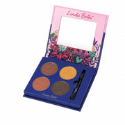FK EYESHADOW PAL 4 COL W/ BRUSH MIR DL12