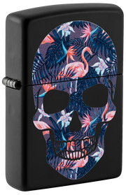 Flamingo Skull Design