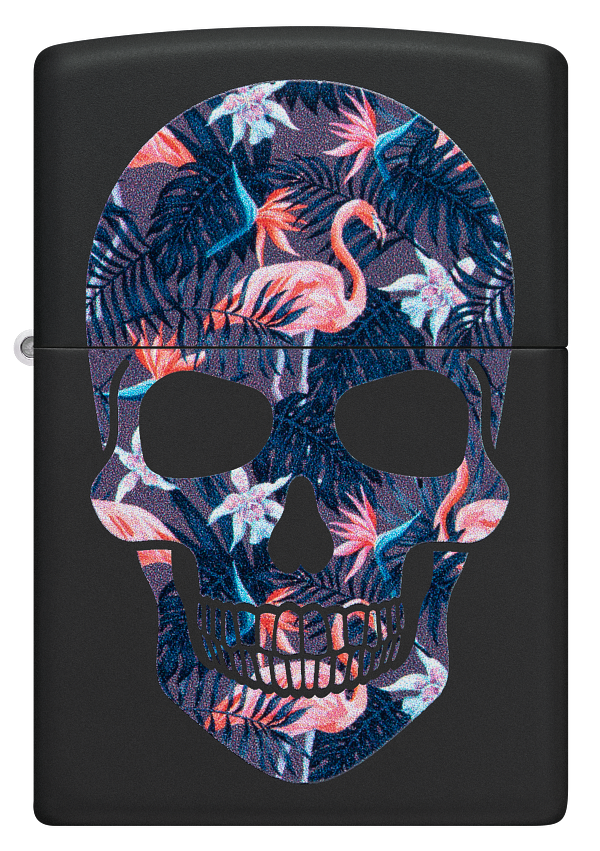 Flamingo Skull Design