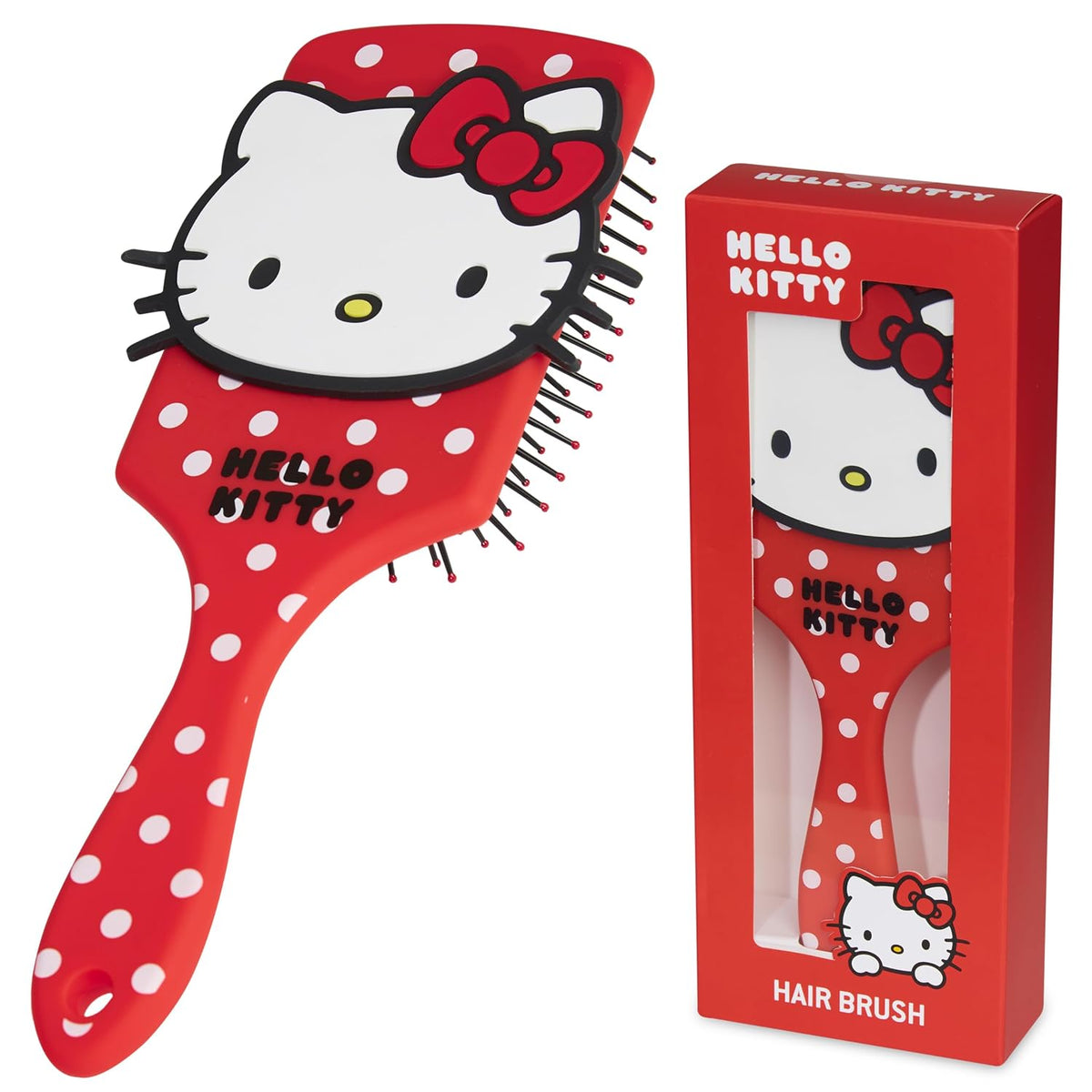 HELLO KITTY  HAIR BRUSH + SIL ASS-12