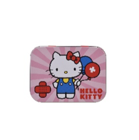 HK BAND AIDS PINK METAL BOX DL-12
