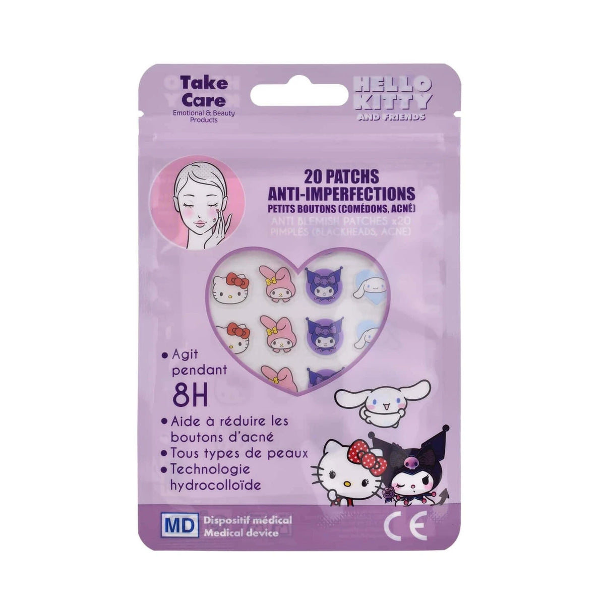 HKF SET OF 20 PIMPLE PATCH AA ZIP ASS-24