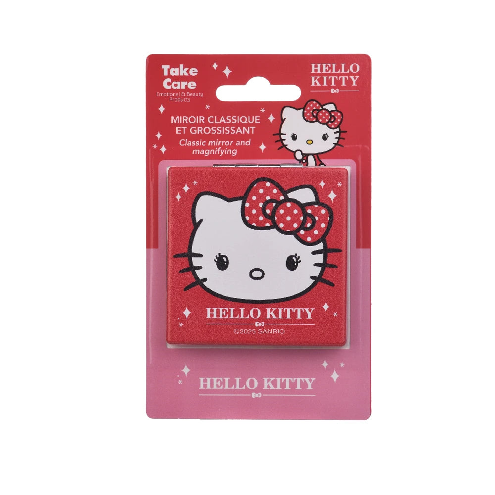 H KITTY DOUBLE SIDED POCKET MIRROR ASS24