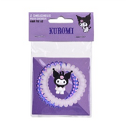 HK KUROMI 2 SPIRAL HAIR TIE IN BAG ASS12