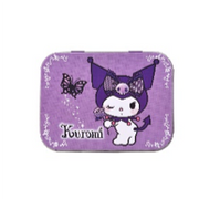 HK KUROMI GLIT BAND AIDS METAL BOX DL-12
