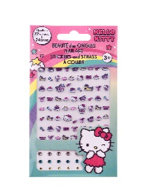 HK 72 NAIL STICKERS/24 STRASS/CARD X24