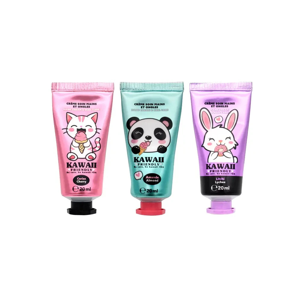 KAWAI SET OF 3 HAND/NAIL CREAM 20 ML