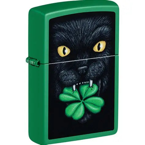Lucky Cat Clover Design