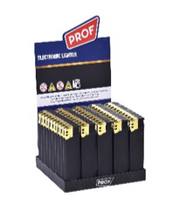 PROF BLACK RUBBER GOLD CAP - D